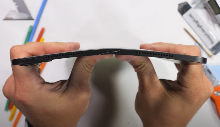 IPad Pro M4 11 inch bị bẻ cong sẽ như thế nào?