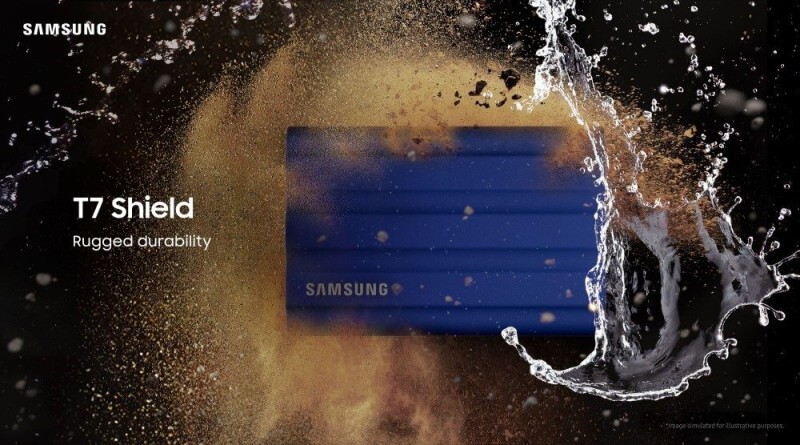 Samsung T7 Shield - SSD di động giảm mạnh 1,8 triệu đồng