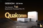 Geekom QS mini với SoC Snapdragon X Elite lần đầu tiên được hé lộ