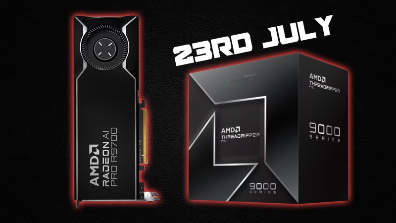 Thời điểm ra mắt chính thức của Radeon AI PRO R9700