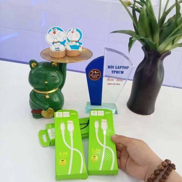 CÁP SẠC DEMEN CỔNG USB-LIGHTNING DÙNG CHO IPHONE 5,6,7